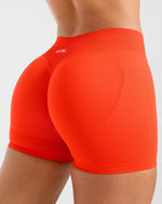 Enhance Seamless Shorts | 3.5" - Summer Orange