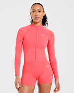 Enhance Seamless Jacket - Summer Coral