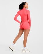 Enhance Seamless Jacket - Summer Coral