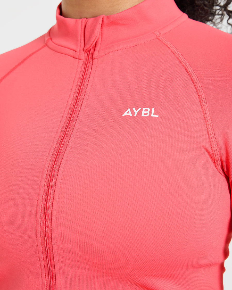 Enhance Seamless Jacket - Summer Coral