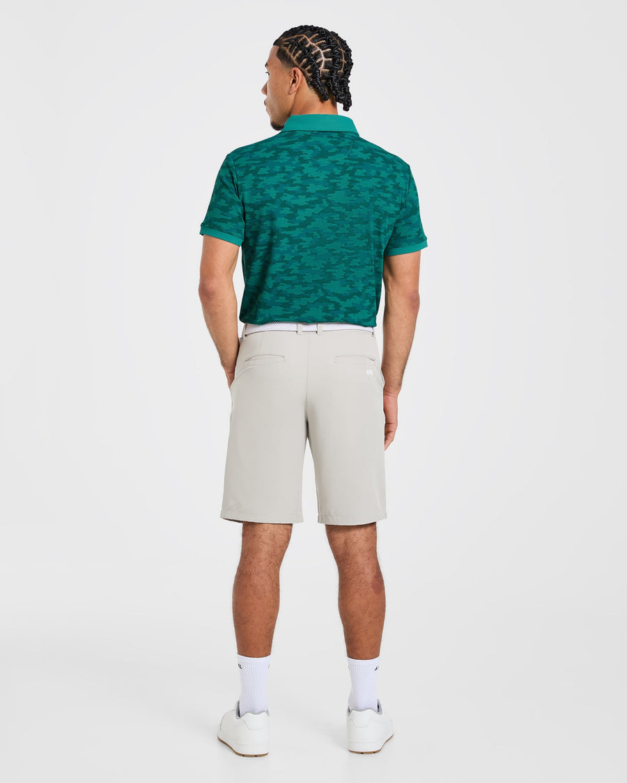 Precision Camo Polo - Pine Teal