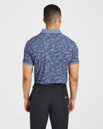 Precision Camo Polo - Bleu