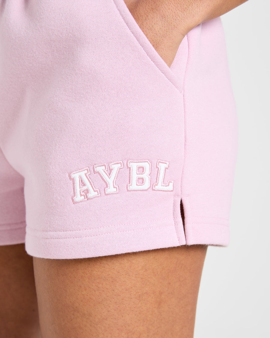 Varsity 2.0 Oversized Shorts - Iced Rose
