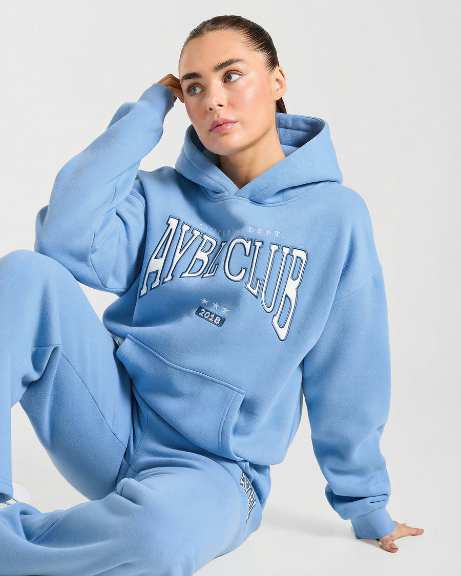 AYBL Club Oversized Hoodie - Bleu