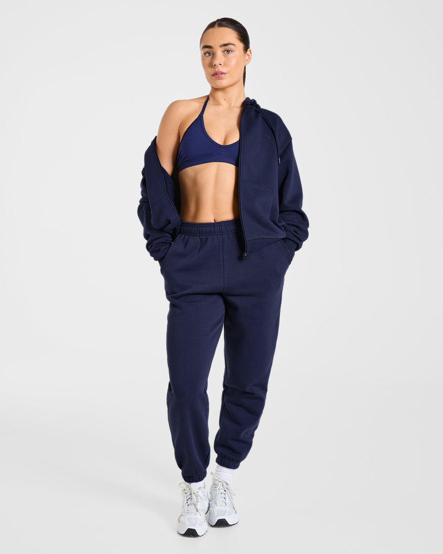 Lifestyle Oversized Joggers - Navy