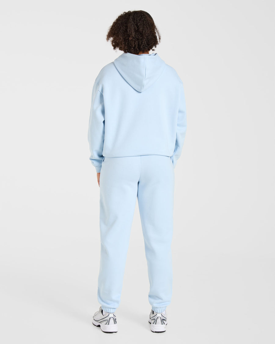Lifestyle Oversized Hoodie - Spring Bleu
