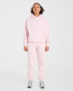 Lifestyle Oversized Hoodie - Pastel Rose