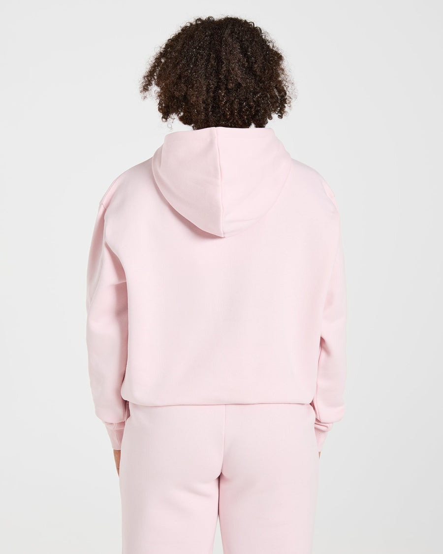 Lifestyle Oversized Hoodie - Pastel Rose