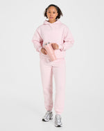 Lifestyle Oversized Hoodie - Pastel Rose