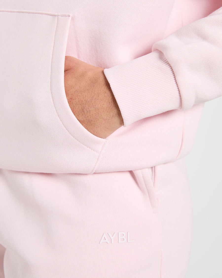 Lifestyle Oversized Hoodie - Pastel Rose