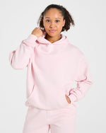 Lifestyle Oversized Hoodie - Pastel Rose