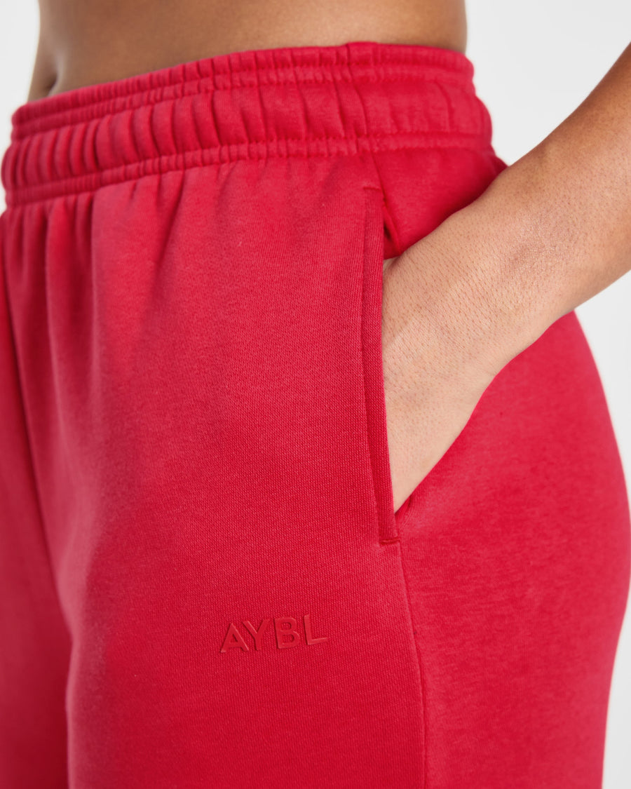 Lifestyle Oversized Joggers - Rouge