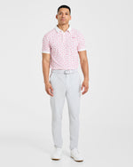 Precision Azalea Polo - Blanc/Azalea Rose