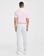 Precision Azalea Polo - Blanc/Azalea Rose