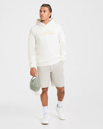 Golf Club Knitted Hoodie - Off Blanc