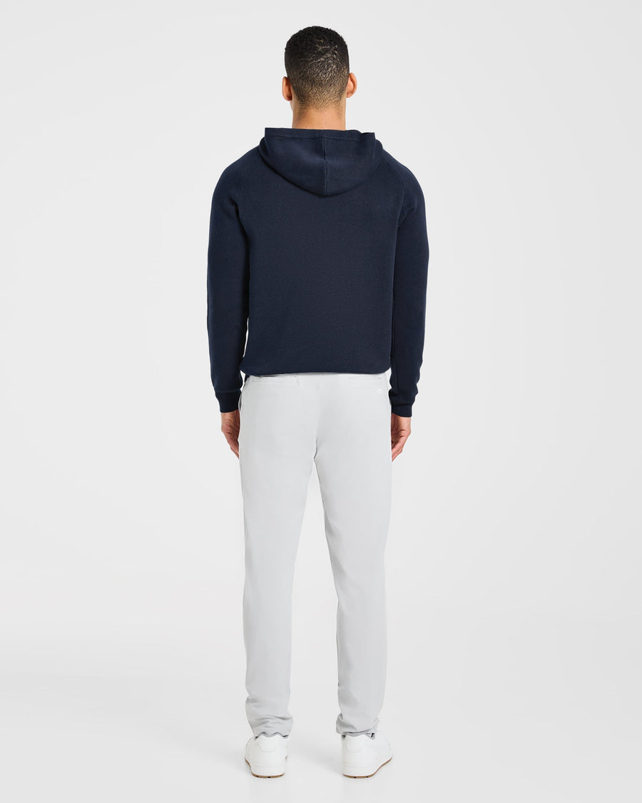 Golf Club Knitted Hoodie - Navy