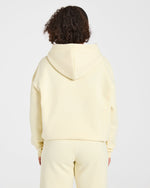 Varsity 2.0 Oversized Hoodie - Butter Jaune