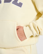Varsity 2.0 Oversized Hoodie - Butter Jaune