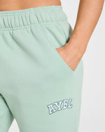 Varsity 2.0 Oversized Joggers - Sage Vert