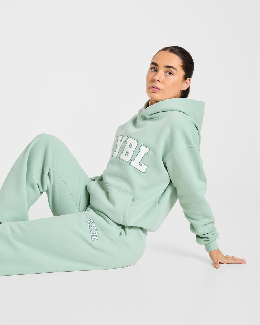 Varsity 2.0 Oversized Joggers - Sage Vert