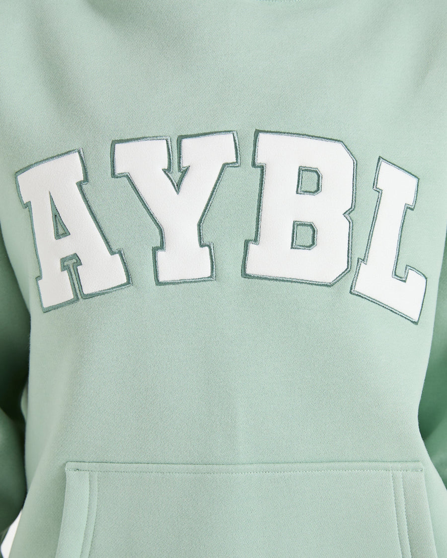 Varsity 2.0 Oversized Hoodie - Sage Vert