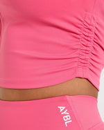 Physique Zip Up Jacket - Roseberry Rose