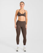 Physique Sports Bra - Marron