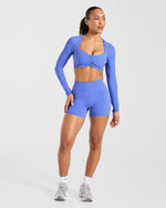 Physique Shorts - Cornflower Violet
