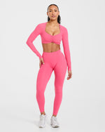 Physique Leggings - Roseberry Rose