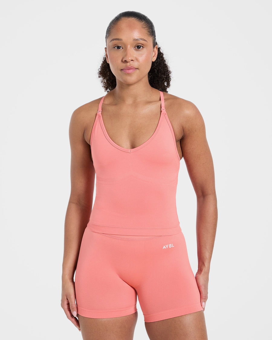 Adapt Seamless Tank Top - Summer Peach