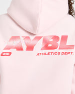 Athletics Dept Oversized Hoodie - Rose