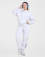 Athletics Dept Oversized Hoodie - Gris Marl
