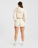 Waffle Shorts - Beige