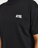 Athletics Strength Club Oversized T Shirt - Noir