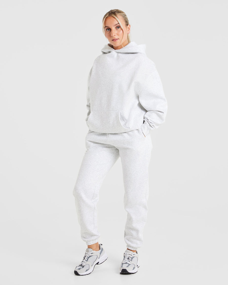 Premium Oversized Hoodie - Heather Gris