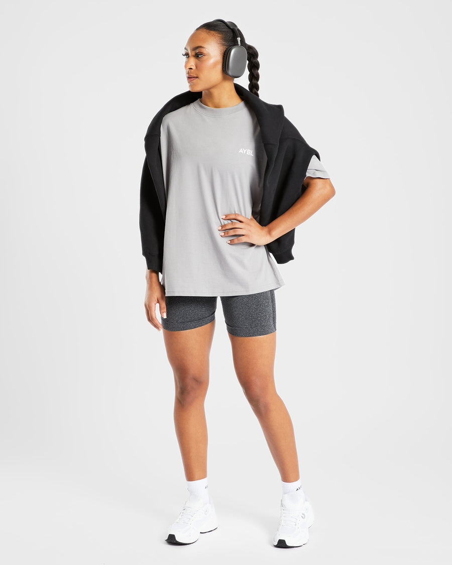 AYBL Club Oversized T Shirt - Gris