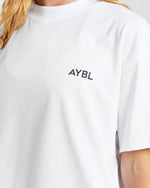 AYBL Club Oversized T Shirt - Blanc