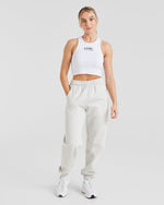 AYBL Club Oversized Joggers - Gris Marl