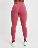 Core Leggings - Brick Rouge
