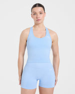 Empower Seamless Tank Top - Sky Bleu