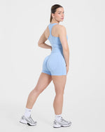 Empower Seamless Tank Top - Sky Bleu