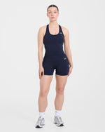 Empower Seamless Tank Top - Navy