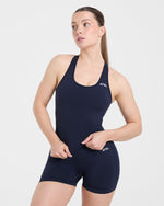 Empower Seamless Tank Top - Navy