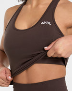 Empower Seamless Tank Top - Cocoa Brun