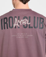 AYBL Iron Club Oversized T Shirt - Flint Violet