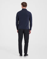 Precision Hybrid 1/4 Zip Pullover - Navy