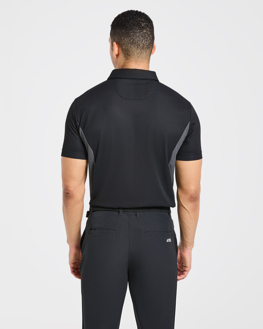 Edge Polo - Noir/Charcoal