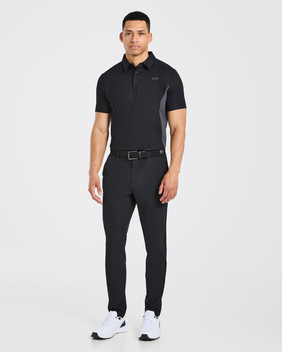 Edge Polo - Noir/Charcoal