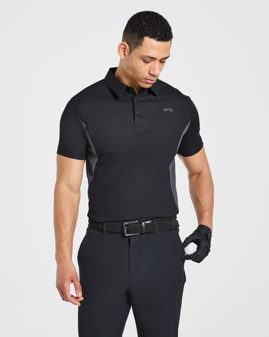 Edge Polo - Noir/Charcoal