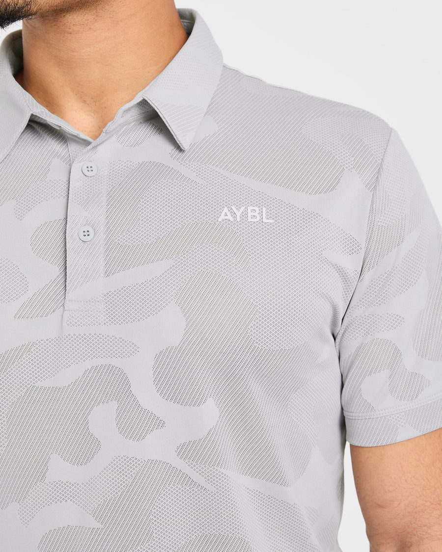 Camo Polo - Ice Gris
